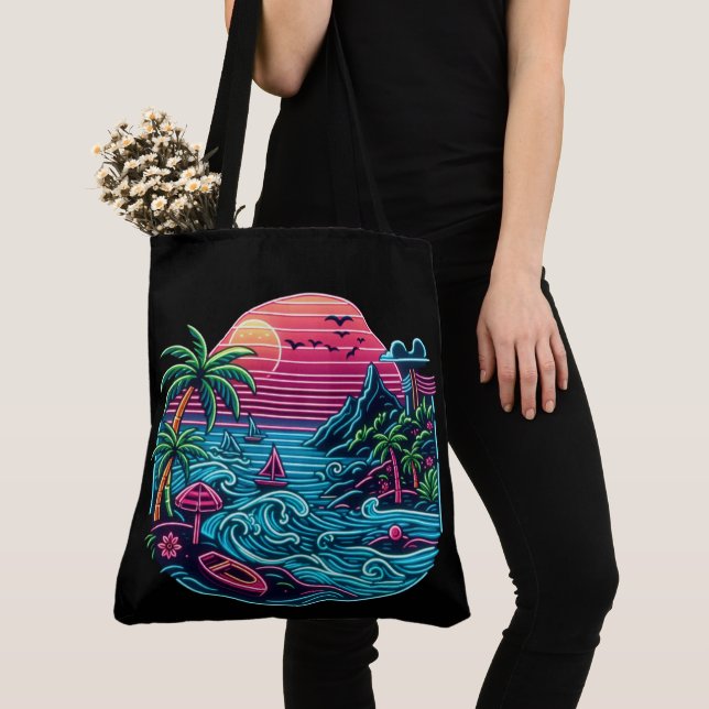 Neonstrand von Tropical/Hawaii (Von Nahem)