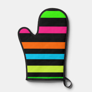 Neonstreifen Ofenhandschuh