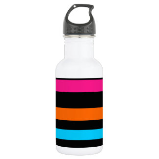 Neonstreifen Trinkflasche