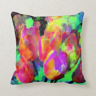"Neontulpe" Kissen