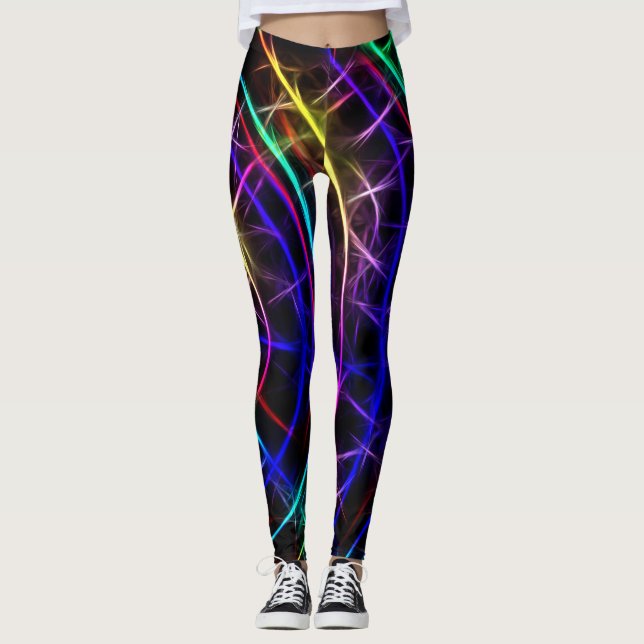 Neonverbindungen Leggings (Vorderseite)