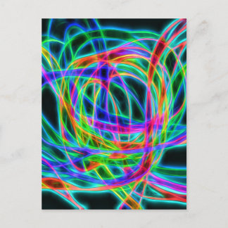 Neonverkehr Postkarte