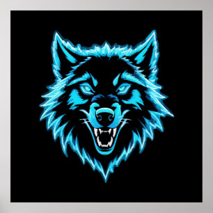 Neonwolf Poster