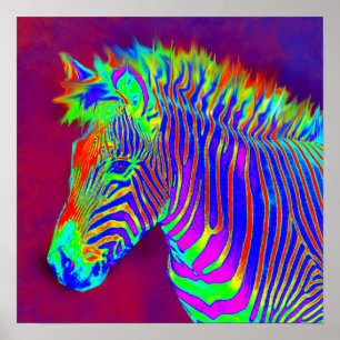 Neonzebra Poster