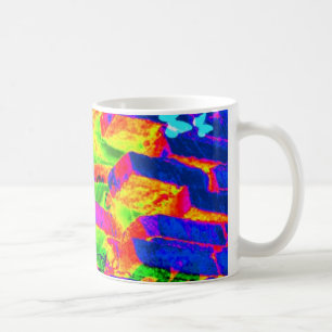 Neonziegelstein-Tasse Tasse