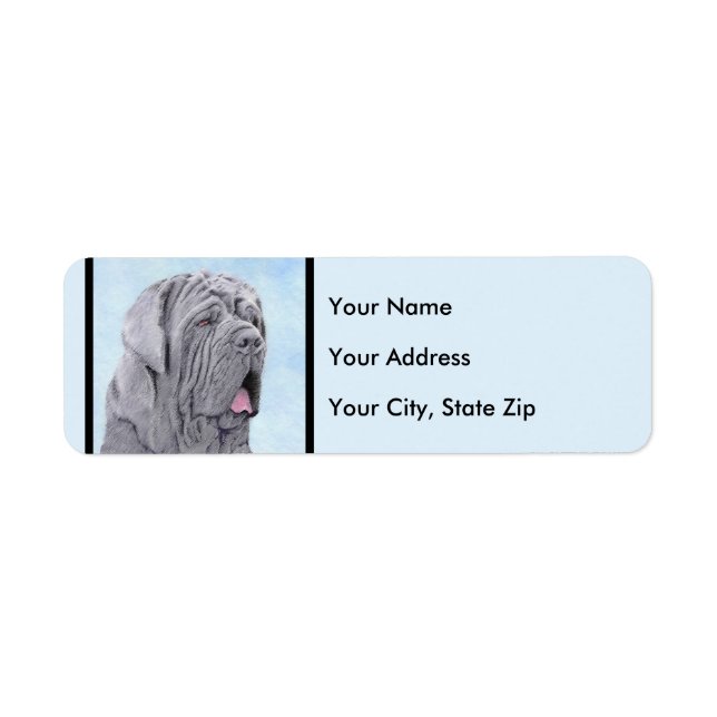 Neopolitan Mastiff Painting - Original Dog Art (Vorne)