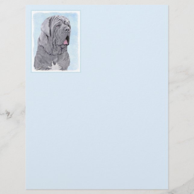 Neopolitan Mastiff Painting - Original Dog Art (Vorderseite)