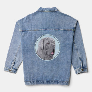 Neopolitan Mastiff Painting - Original Dog Art Jeansjacke
