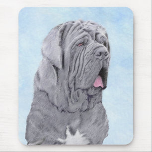 Neopolitan Mastiff Painting - Original Dog Art Mousepad