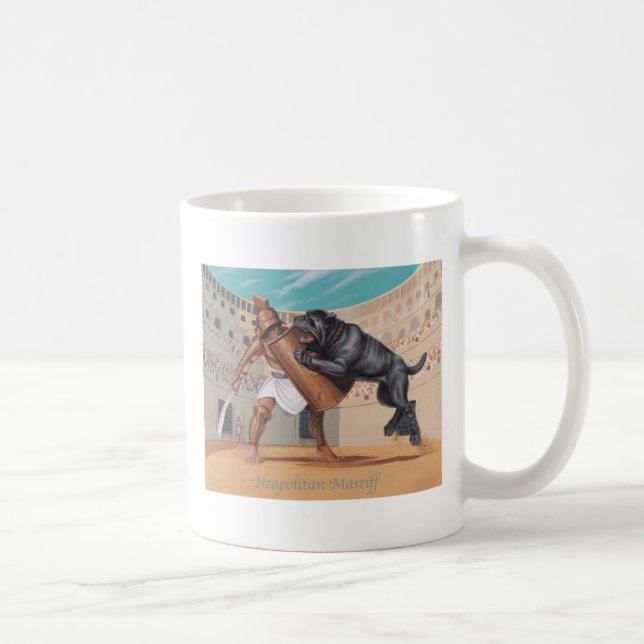 Neopolitan Mastiff-Tasse Tasse (Rechts)