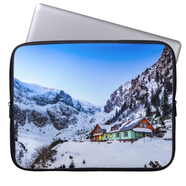 Neopren Laptop Schlauch 15 Zoll Malaiesti Bucegi Laptopschutzhülle (Vorderseite)