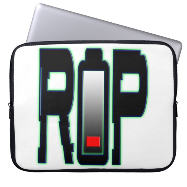 Neoprenschlauch für RIP-Akku Laptopschutzhülle (Vorderseite)