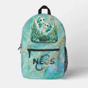 Neos Kawaii Sternzeichen Fische Bedruckter Rucksack