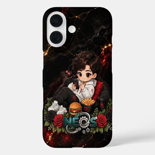 Neos Kawaii Sternzeichen Skorpion Case-Mate iPhone Hülle (Rückseite)
