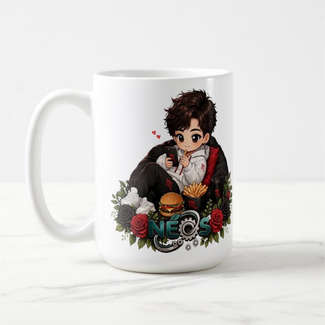 Neos Kawaii Sternzeichen Skorpion Kaffeetasse (Links)