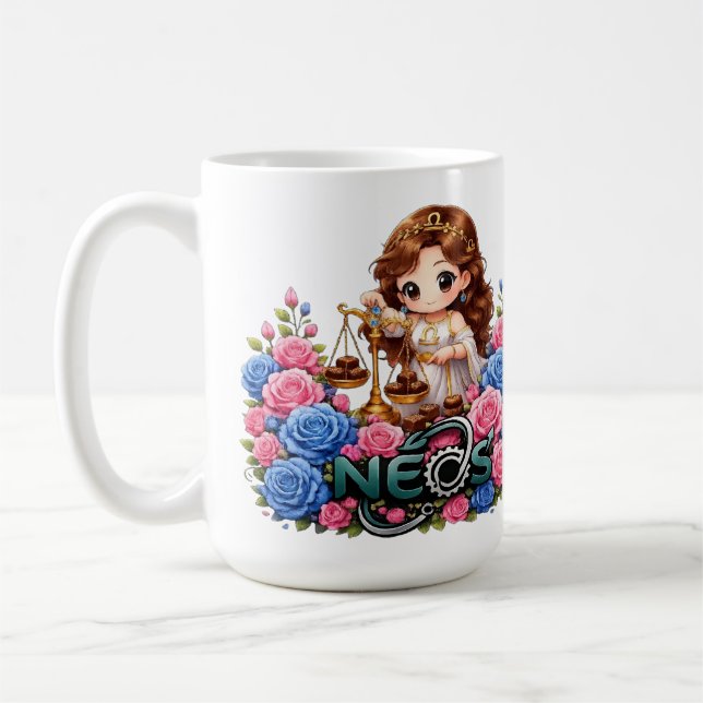 Neos Kawaii Sternzeichen Waage Kaffeetasse (Links)