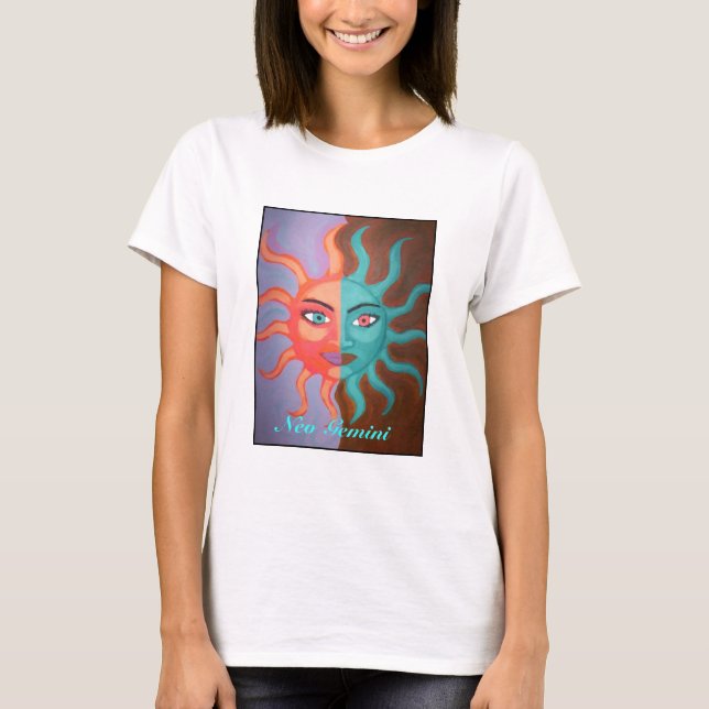Neosonnenschein-Trägershirt T-Shirt (Vorderseite)