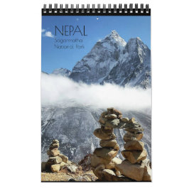 Nepal 2026 Kalender, Sagarmatha / Everest Trek Kalender