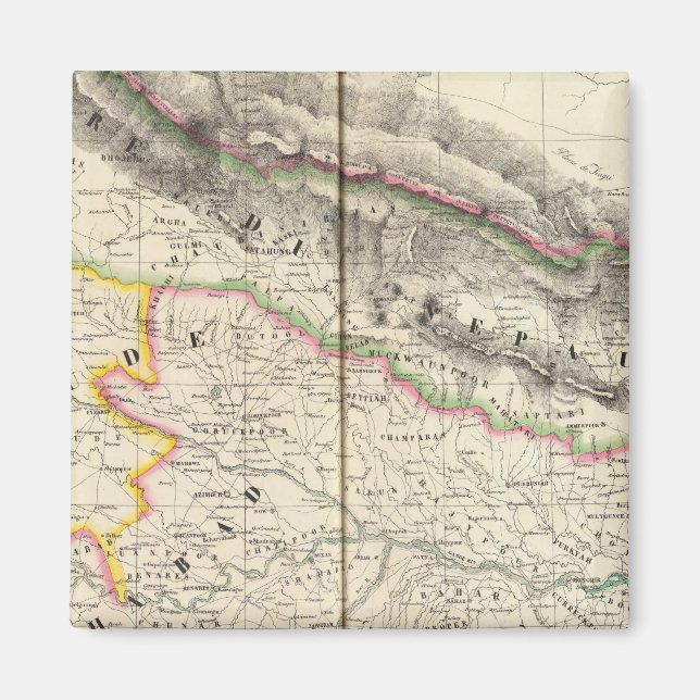 Nepal, Asien 83 Magnet (Vorne)