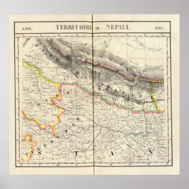 Nepal, Asien 83 Poster (Vorne)