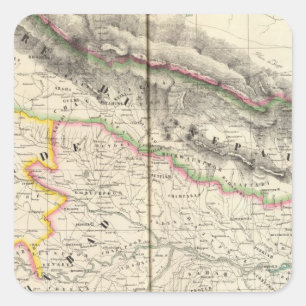 Nepal, Asien 83 Quadratischer Aufkleber