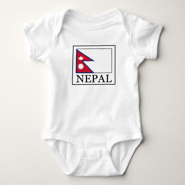 Nepal Baby Strampler (Vorderseite)