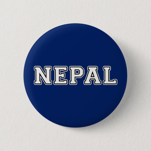 Nepal Button (Vorderseite)