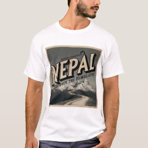NEPAL ENTDECKEN SIE DIE HIMALAJAS T-Shirt