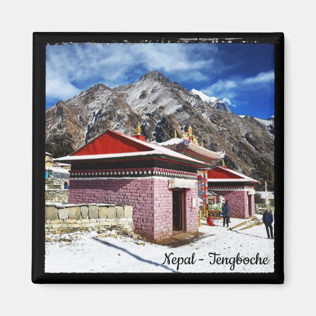 Nepal - Everest Trek - Tengboche Magnet (Vorne)