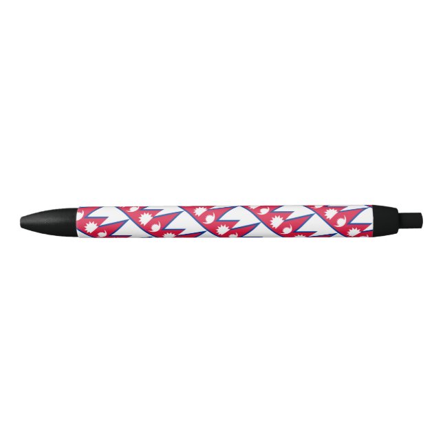 Nepal Flag Ballpoint Pen Kugelschreiber (Vorderseite)