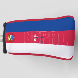 Nepal Flag Gorgeous Patriotic Golf Headcover