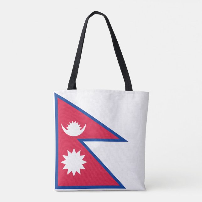 Nepal-Flagge (Rückseite)