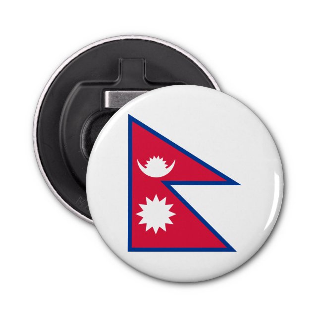 Nepal-Flagge Flaschenöffner (Vorderseite)