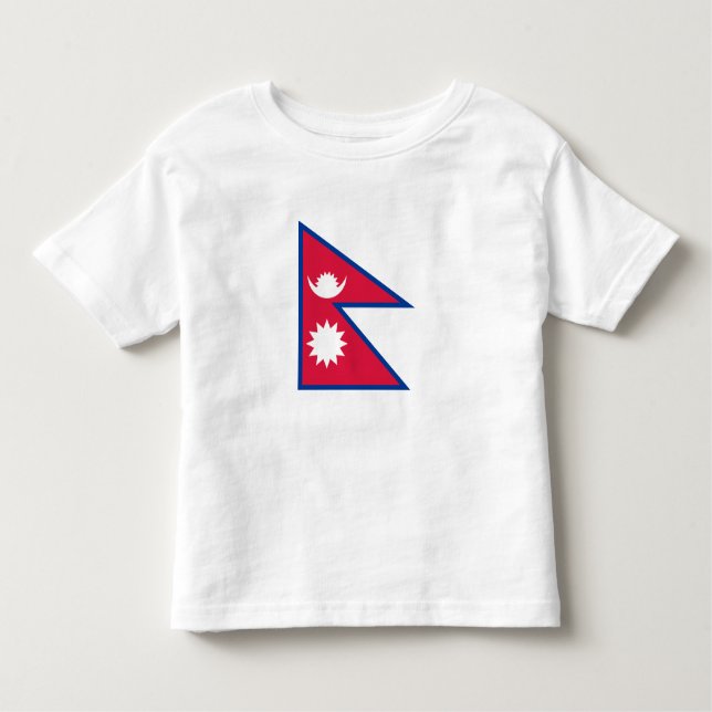 Nepal-Flagge Kleinkind T-shirt (Vorderseite)