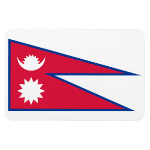 Nepal-Flagge Magnet