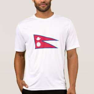 Nepal-Flagge T-Shirt