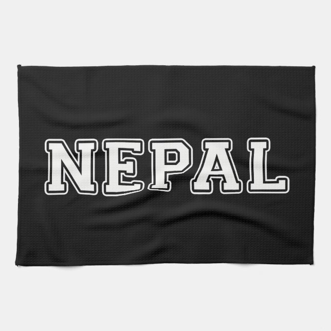 Nepal Geschirrtuch (Horizontal)