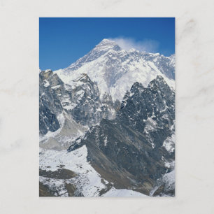 Nepal, Himalaya, Blick auf den Mt Everest aus Goky Postkarte