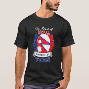 Nepal in meinen Adern T-Shirt