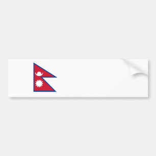 Nepal-Landesflaggenationssymbol Autoaufkleber