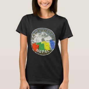 Nepal Mount Everest Sagarmatha Bergsteigen T T-Shirt