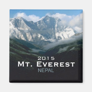 Nepal Mt. Everest Travel Foto Souvenir Magnete