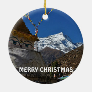 Nepal Panorama Weihnachtsschmuck