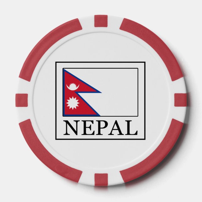 Nepal Pokerchips (Vorderseite)