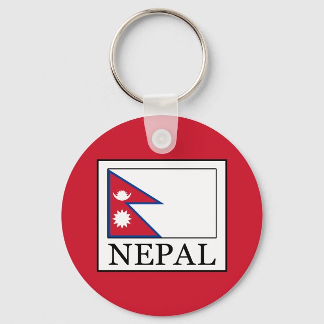 Nepal Schlüsselanhänger (Vorderseite)