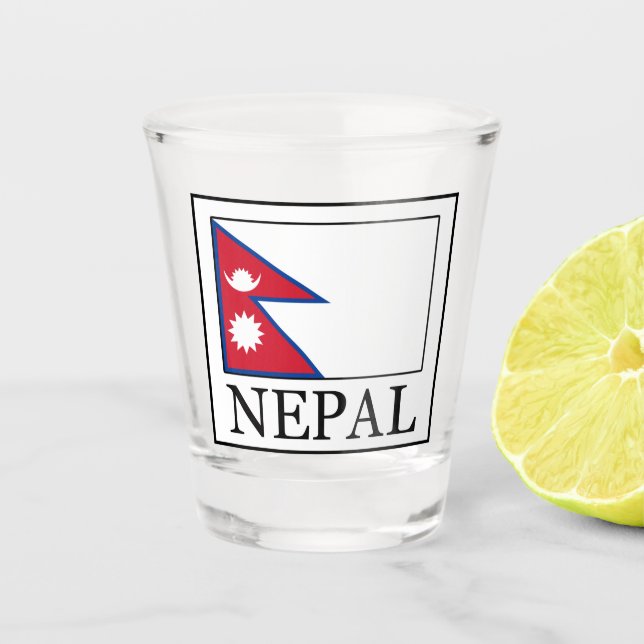 Nepal Schnapsglas (Vorderseite)