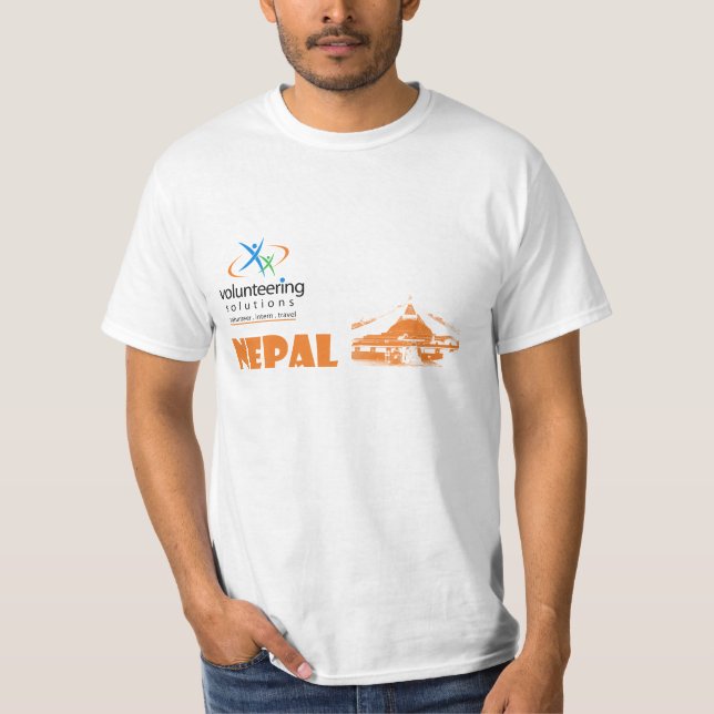 Nepal-T - Shirt - freiwillige Lösungen (Vorderseite)