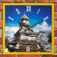 Nepal Trekking, Stupa und Ama Dablam, Himalayas