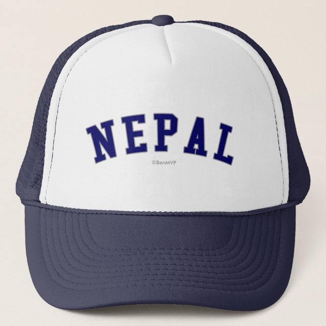 Nepal Truckerkappe (Vorderseite)