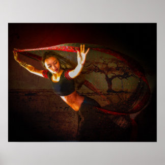 Nepalesischer Tänzer Poster